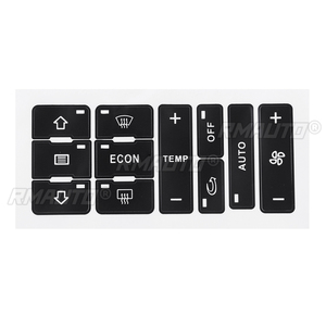Kit de Reparación de Botones de Aire Acondicionado para Audi A2/A3 8L, Adhesivos para Reparar Botones de Control de Aire Acondicionado de Automóviles, Adhesivos para Reparar Botones Desgastados y Fechos - Product Image 2