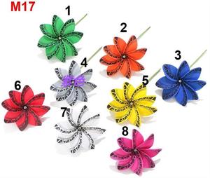 Fleurs artificielles en mousse <span class=keywords><strong>de</strong></span> frangipanier hawaïen en gros, fleurs colorées pour la décoration <span class=keywords><strong>de</strong></span> la tête <span class=keywords><strong>de</strong></span> la mariée - Product Image 1