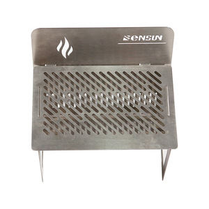 Barbecue d'extérieur détachable, réchaud de camping, gril à charbon de bois, rôtissoire détachable en acier inoxydable, poêle à bois - Product Image 2
