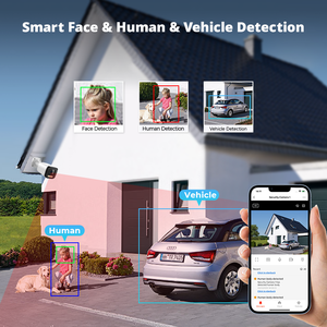 Veezoom 5MP 8 kênh mặt xe phát hiện PoE Hệ thống an ninh với ai chức năng 5MP POE máy ảnh 4K ai Mạng ghi video - Product Image 3