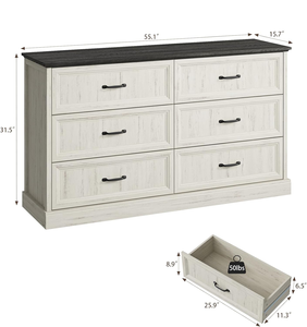 <span class=keywords><strong>Armoire</strong></span> de rangement moderne en bois blanc avec grande capacité <span class=keywords><strong>pour</strong></span> chambre, salon, couloir et entrée - Product Image 5