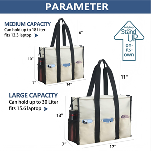 Work <b>Nursing</b> <b>Bag</b> Multiple Pockets Waterproof Organizing Zip Top Clinical <b>Bag</b> for <b>Nursing</b> Students - Product Image 5