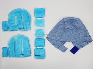 Heated Therapy Cold Gel Compress Cap heat Relief Hat Band sollievo dall'emicrania Ice Pack Hat Wrap mal di testa e cappuccio per alleviare l'emicrania - Product Image 5