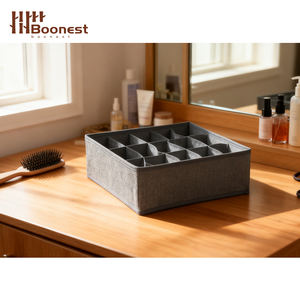 Foldable and Durable Fabric Underwear <strong>Organizer</strong> Adjustable Sock <strong>Organizer</strong> Wardrobe Neckties <strong>Organizer</strong> <strong>for</strong> Closet Drawer - Product Image 5