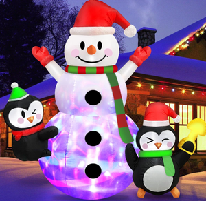 Luz LED de Halloween, Panda Gigante Inflable de PVC, Resistente al Agua y al Viento, Decoración de Mascota China, Publicidad Exterior - Product Image 2