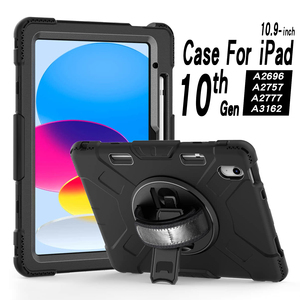 [Étui pour <span class=keywords><strong>ipad</strong></span> <span class=keywords><strong>10</strong></span> génération] étui pour tablette pour <span class=keywords><strong>ipad</strong></span> 2022 <span class=keywords><strong>10</strong></span>.9 étui robuste de 10e génération avec fente pour stylo - Product Image 1