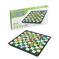 Jeu de société magnétique Serpent et Échelle, jouets éducatifs pour débutants, garçons, filles, enfants, adultes, cadeaux