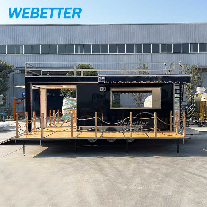 WEBETTER 2 Story Mobile Bar Trailer - Luxury Food Truck
