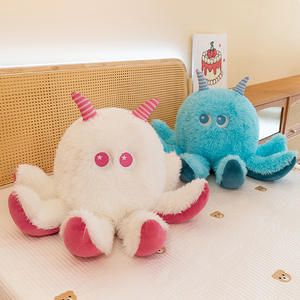 Peluche Pieuvre <span class=keywords><strong>Monstre</strong></span>, Poupée Mignonne Pieuvre Célébrité Internet, Poupée en Tissu Super Douce de 8 pouces, Vente en Gros pour Anniversaire - Product Image 4