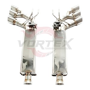 ท่อไอเสีย Vortex High Performance Side Exit สำหรับ G63 AMG W464 สแตนเลสสตีล เสียงดังทรงพลัง - Product Image 1