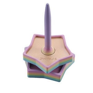 Support de bobine en plastique épaissi, rotation fluide à 360 degrés, pour tricot, crochet, enrouleur, supports de papeterie - Product Image 2