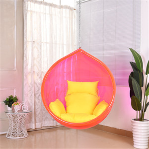 เก้าอี้ทรงไข่แบบแขวนอะคริลิกใส ดีไซน์โดดเด่น เหมาะสำหรับห้องนั่งเล่น - Product Image 4
