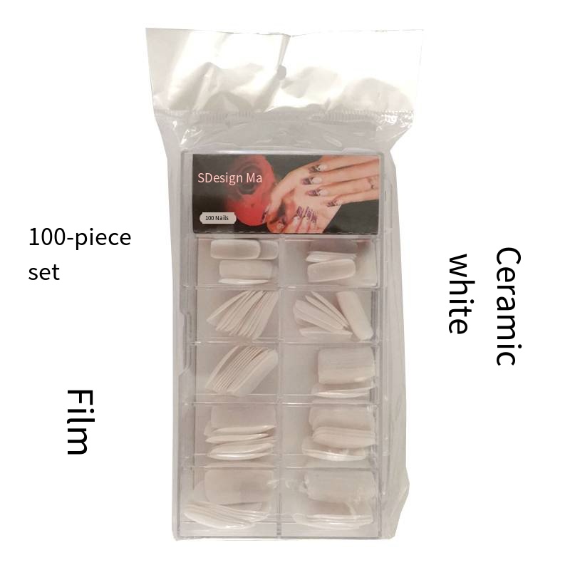 (F1-206) 100 PCS Couverture Complète - Blanc