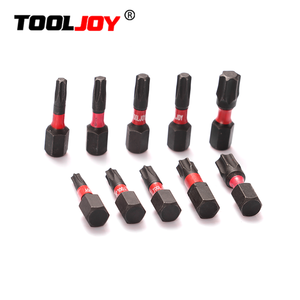 25mm 50mm100mm 120mm 150mm Torx T5 T10 T15 T20 T30 T35 <span class=keywords><strong>T40</strong></span> Mèches d'impact avec tube de couleur - Product Image 2