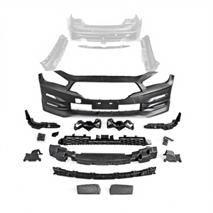 Nuevo Parachoques Delantero EPR Infiniti Q50 con Rejilla DRL y Recortes para Escape (Reemplazo Atornillable para Modelos Pre-Facelift/Facelift 2013-2024) 1 - Product Image 1