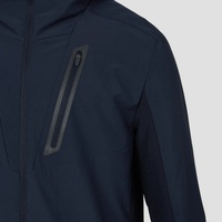 Vêtements de sport personnalisés imprimés, respirants, à séchage rapide, veste de sport élastique, jogging, veste de jogging zippée, nylon, coupe-vent