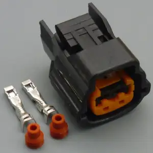 1 pz 2.3mm 2 Pin/Way femmina spina elettrica connettore automobilistico <span class=keywords><strong>con</strong></span> cavo Pigtail per Nissan 6098-0137 - Product Image 1