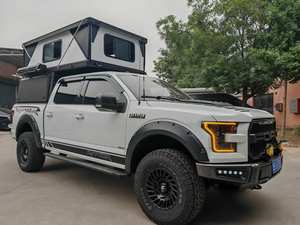 Auvent <span class=keywords><strong>de</strong></span> camionnette en alliage d'aluminium d'usine avec <span class=keywords><strong>tente</strong></span> <span class=keywords><strong>de</strong></span> <span class=keywords><strong>toit</strong></span> relevable pour le camping en plein air - Product Image 3