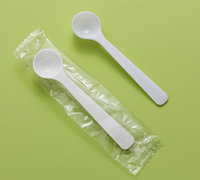 Usine En Gros 1 gramme 2ml Transparent En Plastique Tête Cuillère À Mesurer Sel Oral Sirop Sucre Lait En Poudre Cuillère