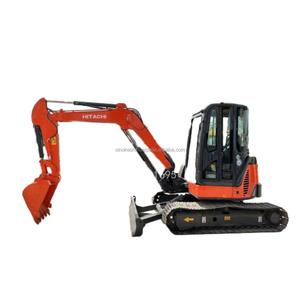 Mini pelle sur chenilles Hitachi ZX50 d'occasion 5 tonnes 1 an de garantie Machines de construction à haut rendement opérationnel - Product Image 2