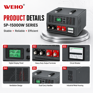 Alimentation CC programmable série SP 15000W 64V 187,5A pour équipement <span class=keywords><strong>de</strong></span> test d'usure et <span class=keywords><strong>de</strong></span> cyclage des cellules <span class=keywords><strong>de</strong></span> batterie LiFePO4, qualité industrielle - Product Image 3