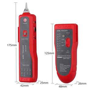 Detector de Líneas Telefónicas y de Red Multiusos <span class=keywords><strong>JW</strong></span>-360, Instrumento de Comprobación de Cables de Red, Detector de Señales - Product Image 5