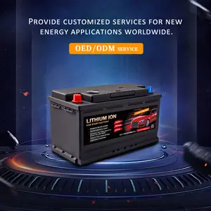Kunden spezifische Autoteile und Zubehör Lithium Automotive 12.8V 200Ah Batterie LiFePO4 Autobatterie Autobatterie