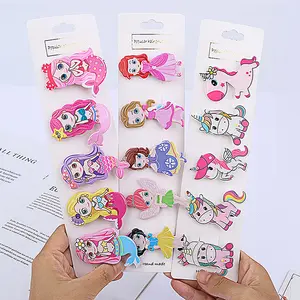 Tracy & Herry Bán Chạy Nhất Bán Buôn Phim Hoạt Hình Phụ Kiện Tóc Cho Cô Gái Unicorn Tóc Pin Động Vật Dễ Thương Tóc Clip