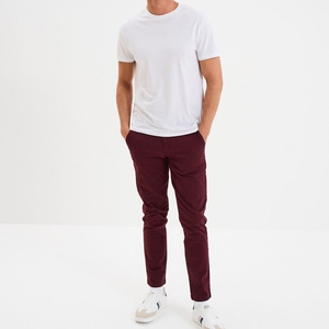 Pantalon chino décontracté pour homme, coupe droite, extensible, taille extensible cachée, écologique, séchage rapide, finition résistante aux taches, actif - Product Image 5