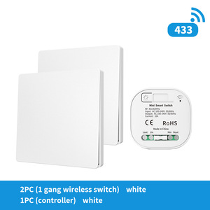 1/2Gang Tự Năng Lượng Cuộc Sống Thông Minh Ứng Dụng Wifi + 433 Không Dây Điều Khiển Từ Xa Bảng Điều Chỉnh Tiêu Chuẩn EU Không Thấm Nước Ip44 Tường Chiếu Sáng ABS 240V 16A - Product Image 5
