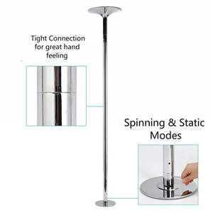 Съемный стальной фитнес-столб для танцев, портативный, регулируемый по высоте, для танцев на шесте, секс-мебель, игрушки - Product Image 3