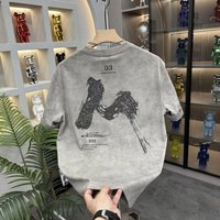 T-shirt Premium Homme 2026 100% Coton Doux Respirant Léger Anti-boulochage Durable Confortable Toute la Journée Décontracté Manches Courtes