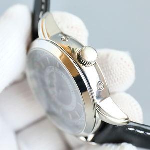 Montre mécanique sophistiquée et audacieuse de la série noire pour femmes et hommes, de haute qualité, en acier inoxydable avec boîtier en cristal saphir – Offre spéciale - Product Image 3