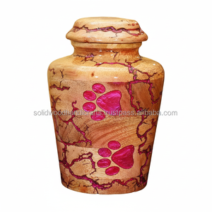 Caja de urna de madera funeraria para cenizas de mascotas, urnas de cremación de madera para cenizas de gatos y perros, urnas de palisandro a bajo precio - Product Image 1