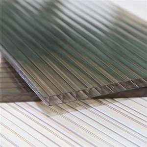 <span class=keywords><strong>Plaque</strong></span> de toiture en <span class=keywords><strong>polycarbonate</strong></span> à double paroi de 8 mm, vente chaude - Product Image 5