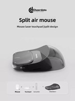 Souris sans fil Cheerdots2 à 4 boutons pour ordinateur portable, stylet de présentation silencieux pour AI Smart Laser PPT