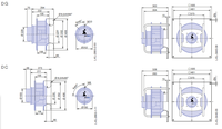 Ventilateur de refroidissement de marque haute performance GR35C-ZID.DC.CR pour le refroidissement industriel