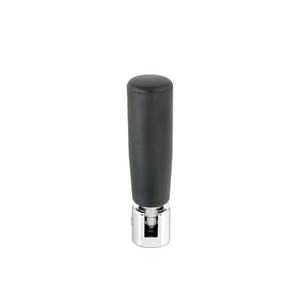 Poignée de tiroir rotative plate en résine noire, style classique moderne, pour armoire, commode, usage hôtelier - Durable, installation facile GW2510202 - Product Image 1