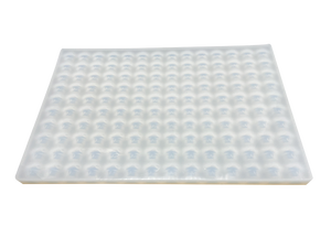 Aranceles más bajos Media hoja Pan Flood Scrape por método manual Platino Silicona Resina personalizada Chocolate Candy <span class=keywords><strong>Vitamin</strong></span> Gummy Bear Mold - Product Image 6