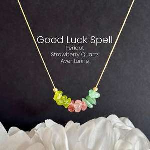 สร้อยข้อมือและสร้อยคอหินธรรมชาติ ดีไซน์ใหม่ปี 2026 พร้อมเชือกสีทองและสีเงิน  นำโชค  หมายถึงความหมายที่มีค่า  เครื่องประดับหินประจำวัน<span class=keywords><strong>เกิด</strong></span>สำหรับผู้หญิง - Product Image 1