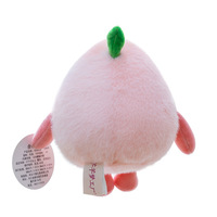 Schattig fruit knuffel, sinaasappel perzik mangosteen durian zacht pluche speelgoed, lief pluche popje verjaardagscadeau groothandel