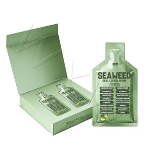 Sachet de Líquido Oral de Algas Marinas con Vitamina <span class=keywords><strong>D</strong></span> y Calcio - Refuerza el Sistema Inmunológico y la Fuerza Ósea OEM - Product Image 1