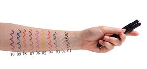 ปากกาอายไลเนอร์ปลายบางเรียบลื่นแห้งเร็วกันน้ำกันเหงื่อทนทานต่อน้ำ10สี - Product Image 3