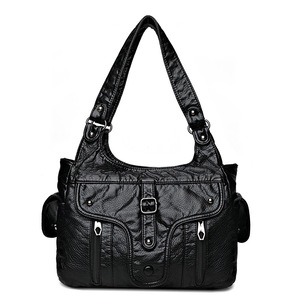 Phụ nữ tùy chỉnh công suất lớn PU da ví và túi xách chất lượng cao Side Sling vai duy nhất Tote Túi phụ nữ tendencia 2024 - Product Image 4