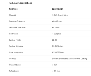 زجاج بصري كروي من الياقوت الأزرق قابل للارتداء مع إمكانية التخصيص حسب الطلب (OEM/ODM) للاستخدام في كبسولات الفصل والصواريخ - Product Image 6