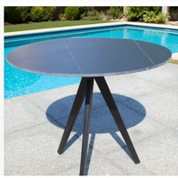 Chaises de table en rotin de jardin moderne de style design pour l'extérieur, chaise en rotin pour balcon, imperméable et loisirs, résistante au soleil, en métal
