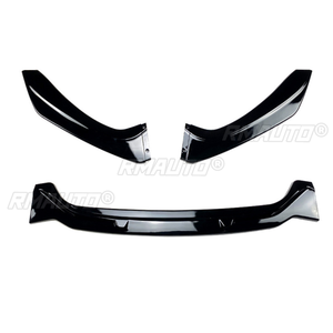 3 pièces Lame de pare-chocs avant pour BMW F20 F21 2015 2016 2017 2018 2019 Facelift 116i 118i 120i M140i Style M Pack Spoiler personnalisé - Product Image 5