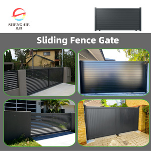 Fabricants <span class=keywords><strong>de</strong></span> portails coulissants automatiques électriques en aluminium pour l'extérieur, panneaux <span class=keywords><strong>de</strong></span> <span class=keywords><strong>portail</strong></span> coulissants en métal, clôture <span class=keywords><strong>de</strong></span> sécurité et portails coulissants - Product Image 4