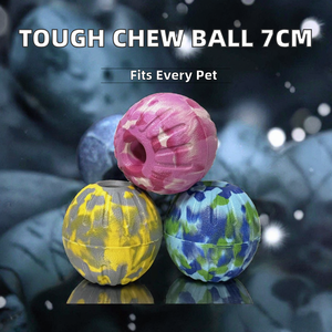 Kamuflaj Desenli Çevre Dostu Dayanıklı EVA Evcil Hayvan Topu Çiğneme Oyuncağı Sağlam Tasarım Köpek Eğitim Oyuncağı Küçük Hayvanlar İçin İç/Dış Mekan Kullanımı - Product Image 5