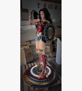 Estatua de Resina de Mujer Maravilla de Tamaño Real de Alta Gama, Figura de Resina de la Personaje de la Película de DC, Mujer Maravilla, Busto Decorativo - Product Image 6